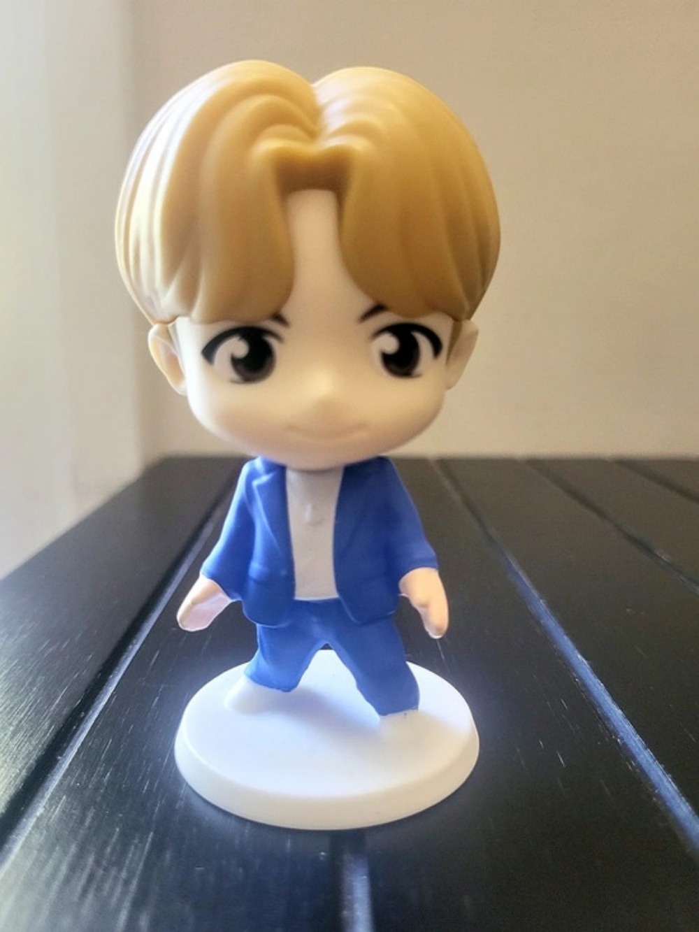 McDonald's x BTS TinyTAN Throwback Edition Figure - J- Hope Figure Blue